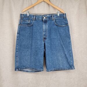 Levi's 560 Loose Fit Vintage Y2K  Classic Blue Denim Shorts Jorts Men's